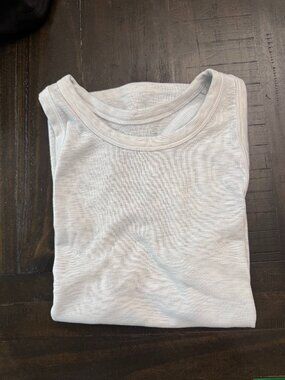 Viori Women's White High Neck Tank - Size M